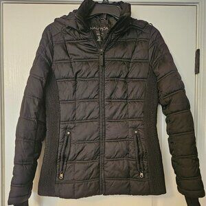 Nautica Women's Hooded Midweight Puffer Jacket Size S